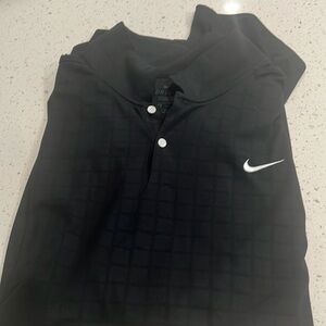 Men’s Nike Polo - Black Checkered